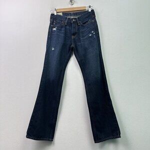 Abercrombie & Fitch Kids-Boy’s Jeans 1892, Classic Straight Dark Wash, Size 14